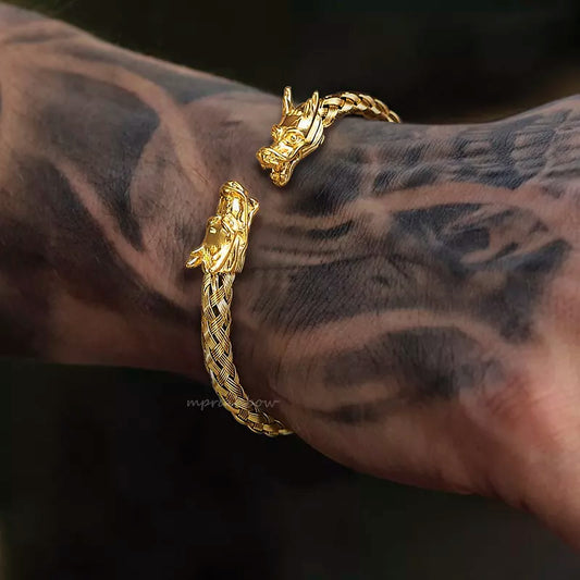 Dragon head loyalty bracelet