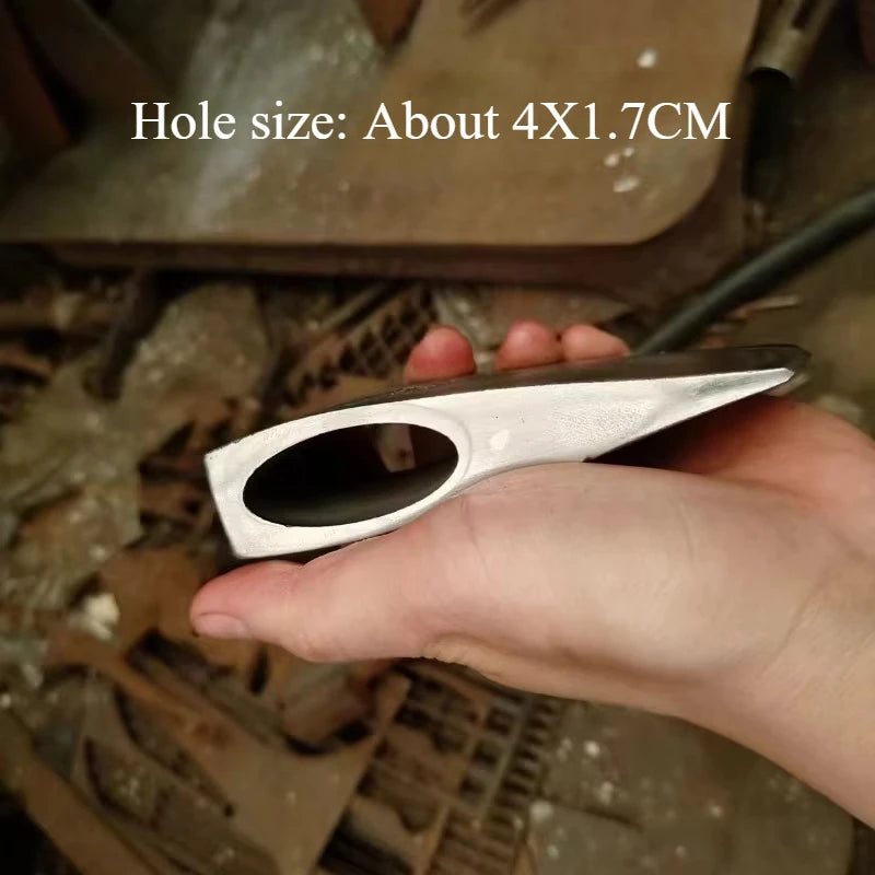 Camping Axe Head Only Steel Forged Survival Hewing Axe Head Viking Outdoor Ax Heads Firewood Cut Wood Splitting Hand Tools