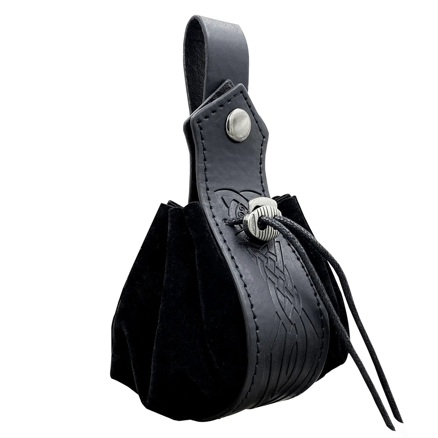 Viking-style Medieval Pouch That Can Be Hung On a Belt, Men's Coin Purse, High-quality Retro Waist Bag, Cool and Handsome-LJX