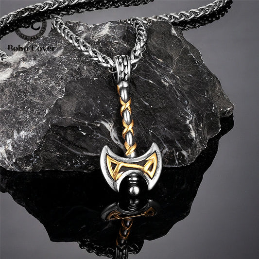 Nordic ax necklace