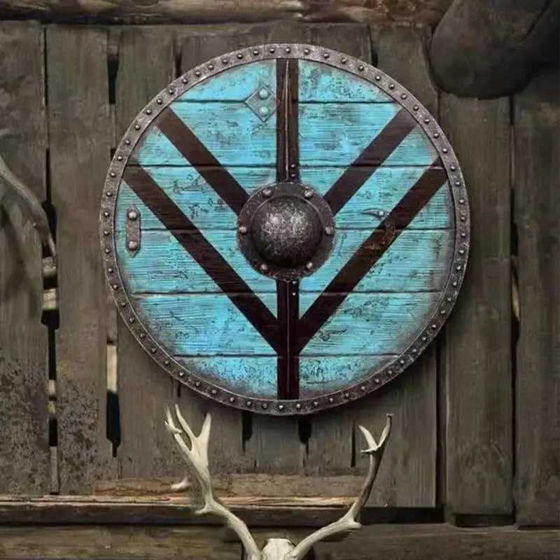 Light blue vikings shield
