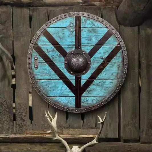 Light blue vikings shield