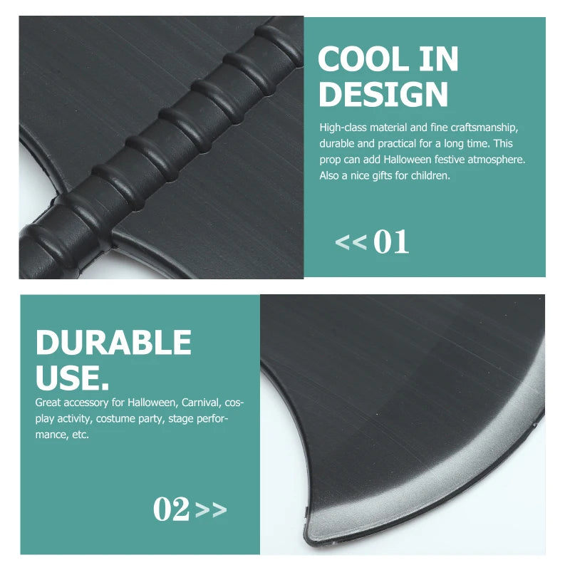 Halloween Costume Viking Kids Performing Plaything Halloween Performance Prop Costume Plastic Simulation Axe