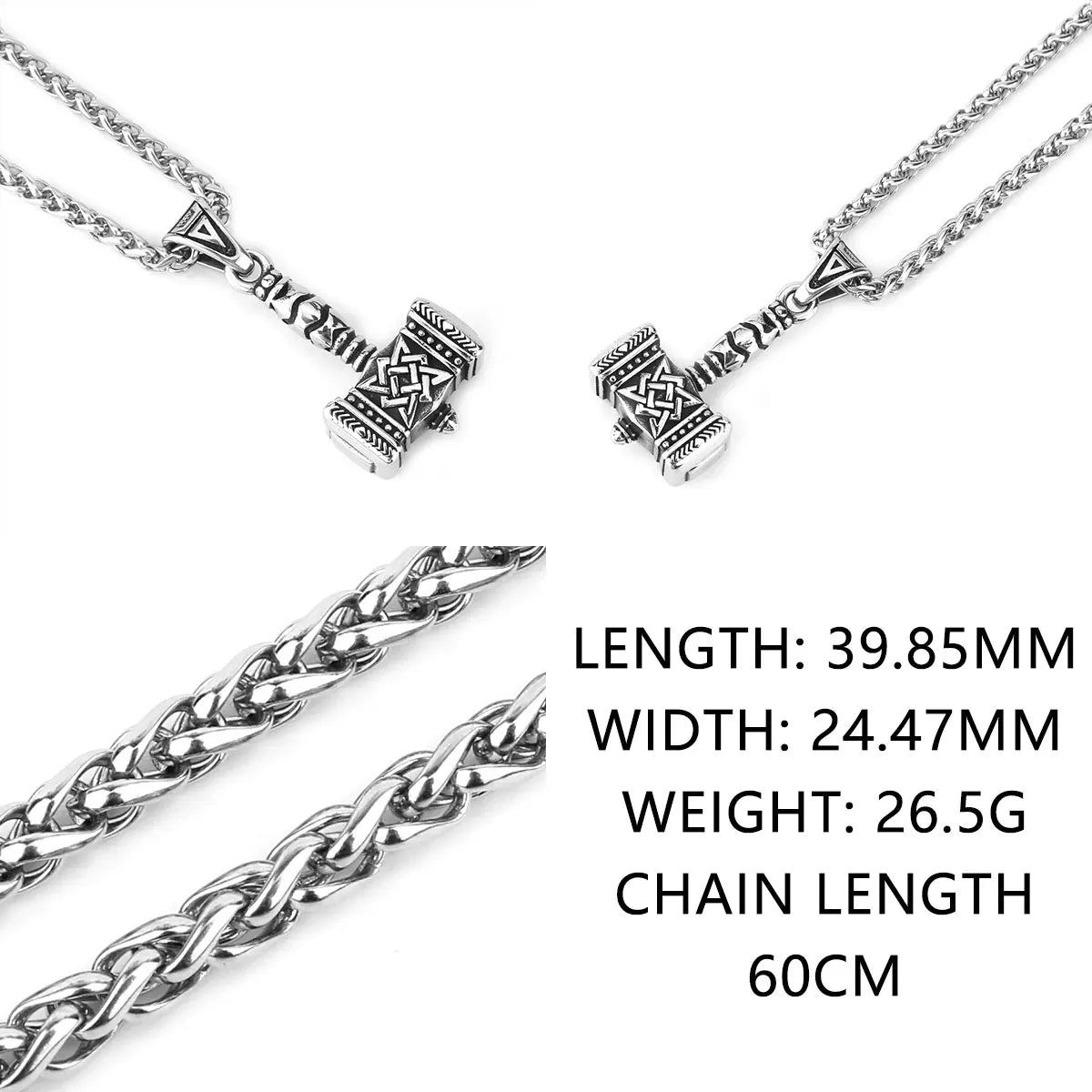 Hammer necklace