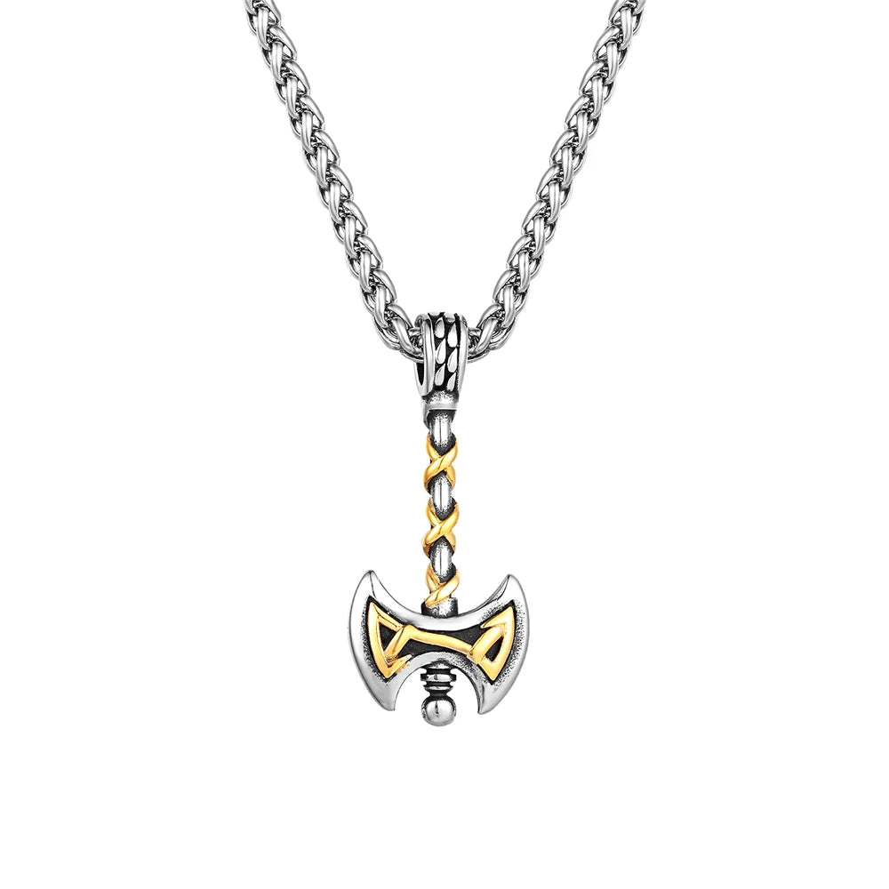 Nordic ax necklace