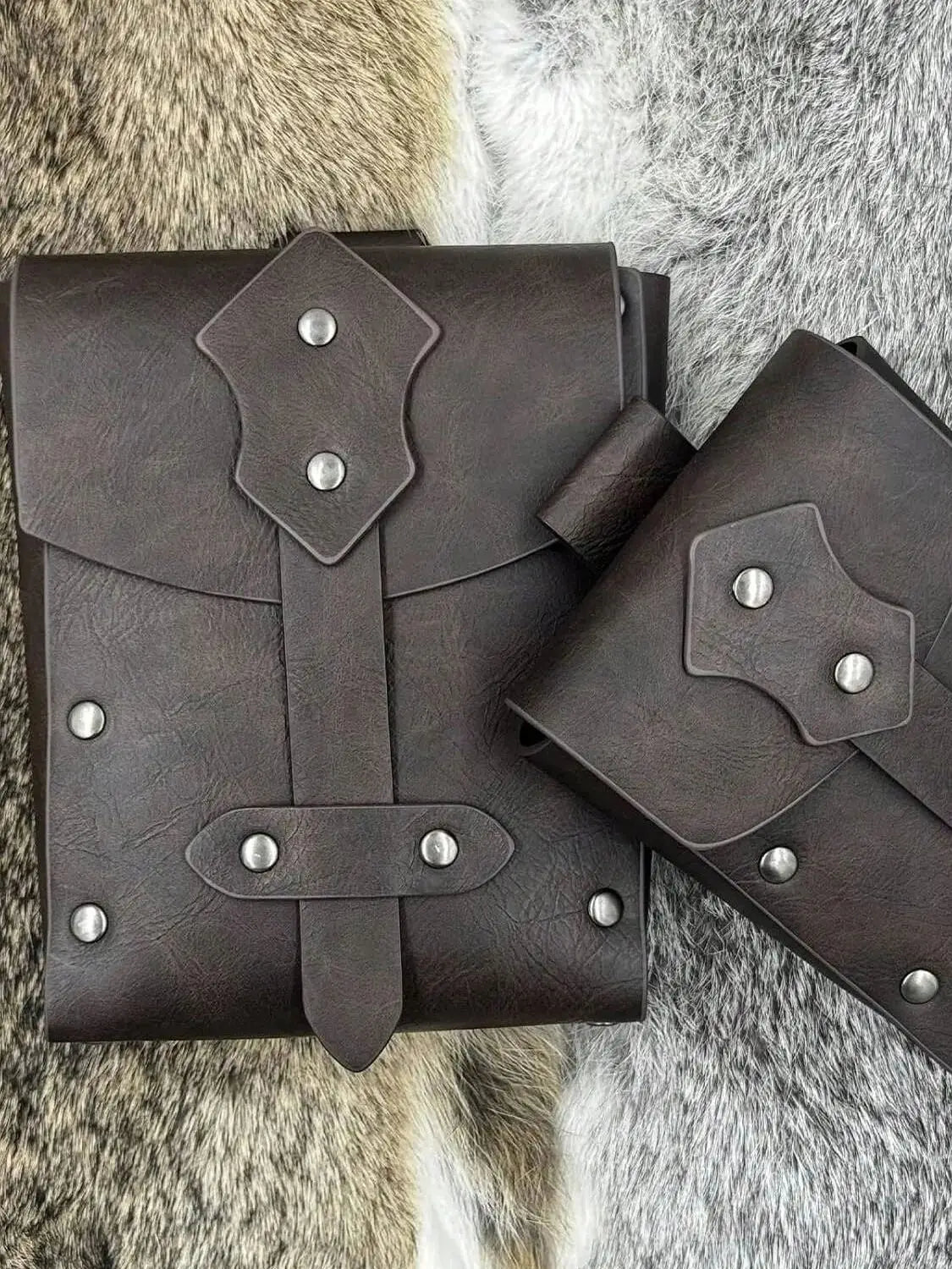 1pc/2pcs/3pcs medieval belt/pouch accessory set Renaissance period waist bag vintage Viking wide belt suitable for Halloween