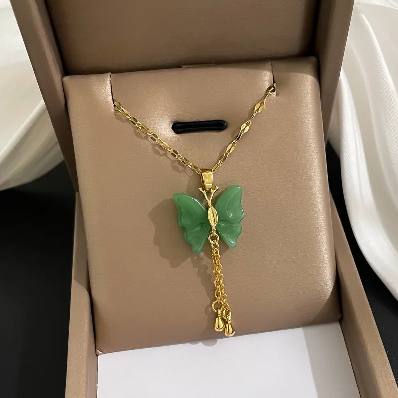 Butterfly necklace