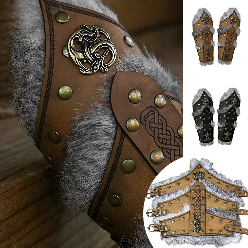 Furry arm guard