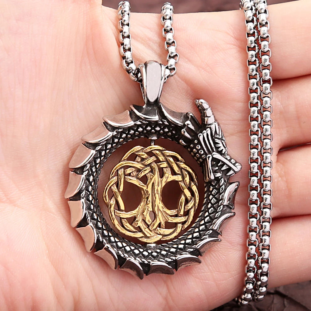 dragon around tree of Life