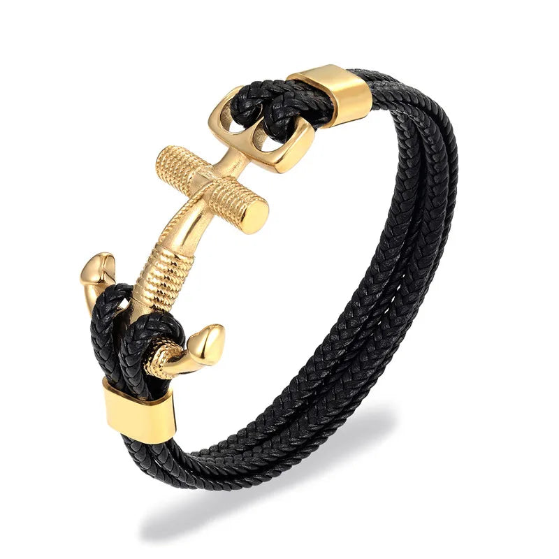 Stainless steel bracelet lion head Tor hammer