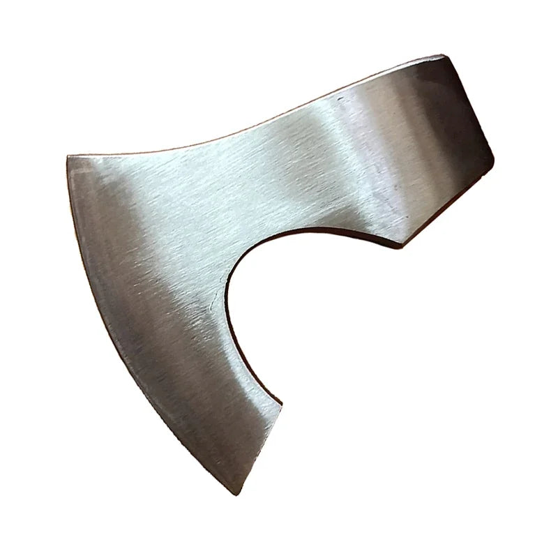 Outdoor Forging Viking Axe Head Camping Survival Axe Accessories Multifunctional Cut Firewood Chopping Bone Axes Without Handle