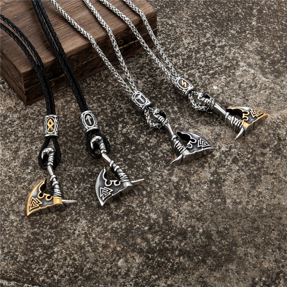 Never Fade Norse Runes Vikings Axe