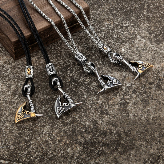 Never Fade Norse Runes Vikings Axe