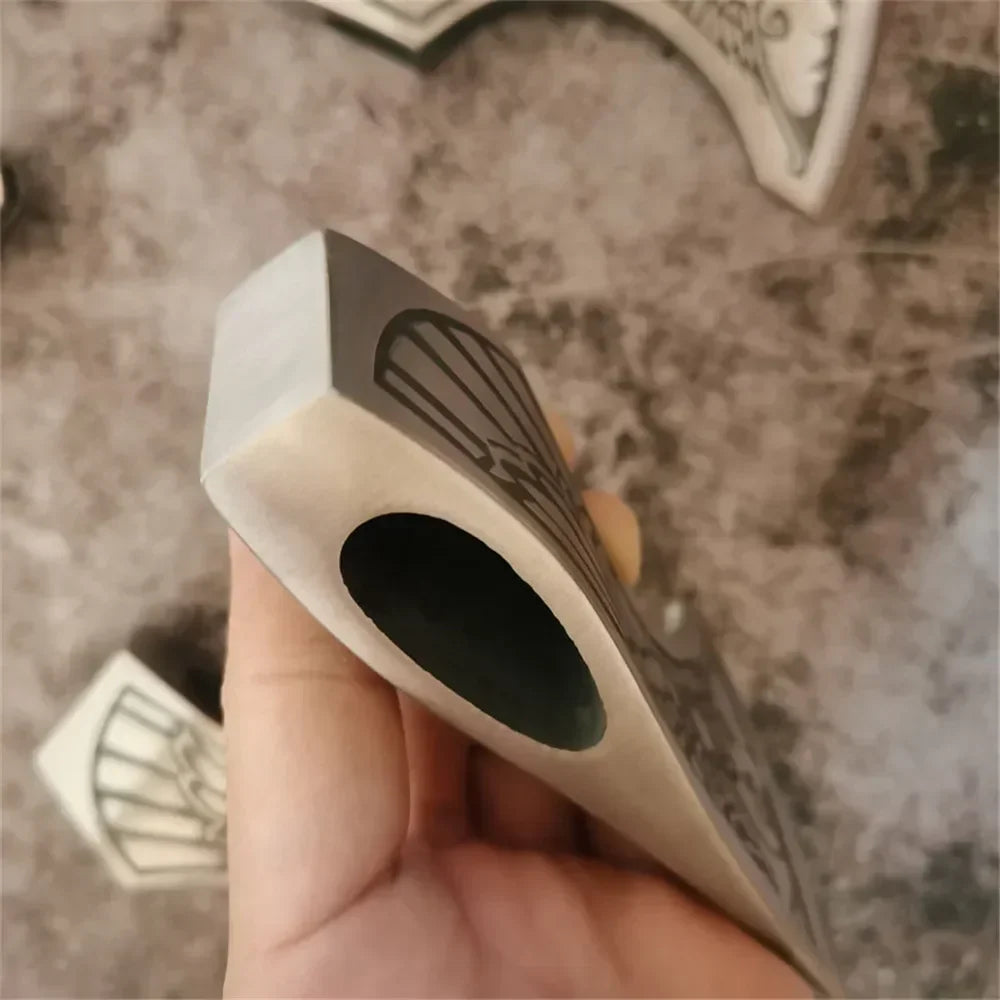 Professional Viking Throwing Axe Stainless Steel Jungle Goddess Design Outdoor Camping Tool Durable Unsharpened Man Gift