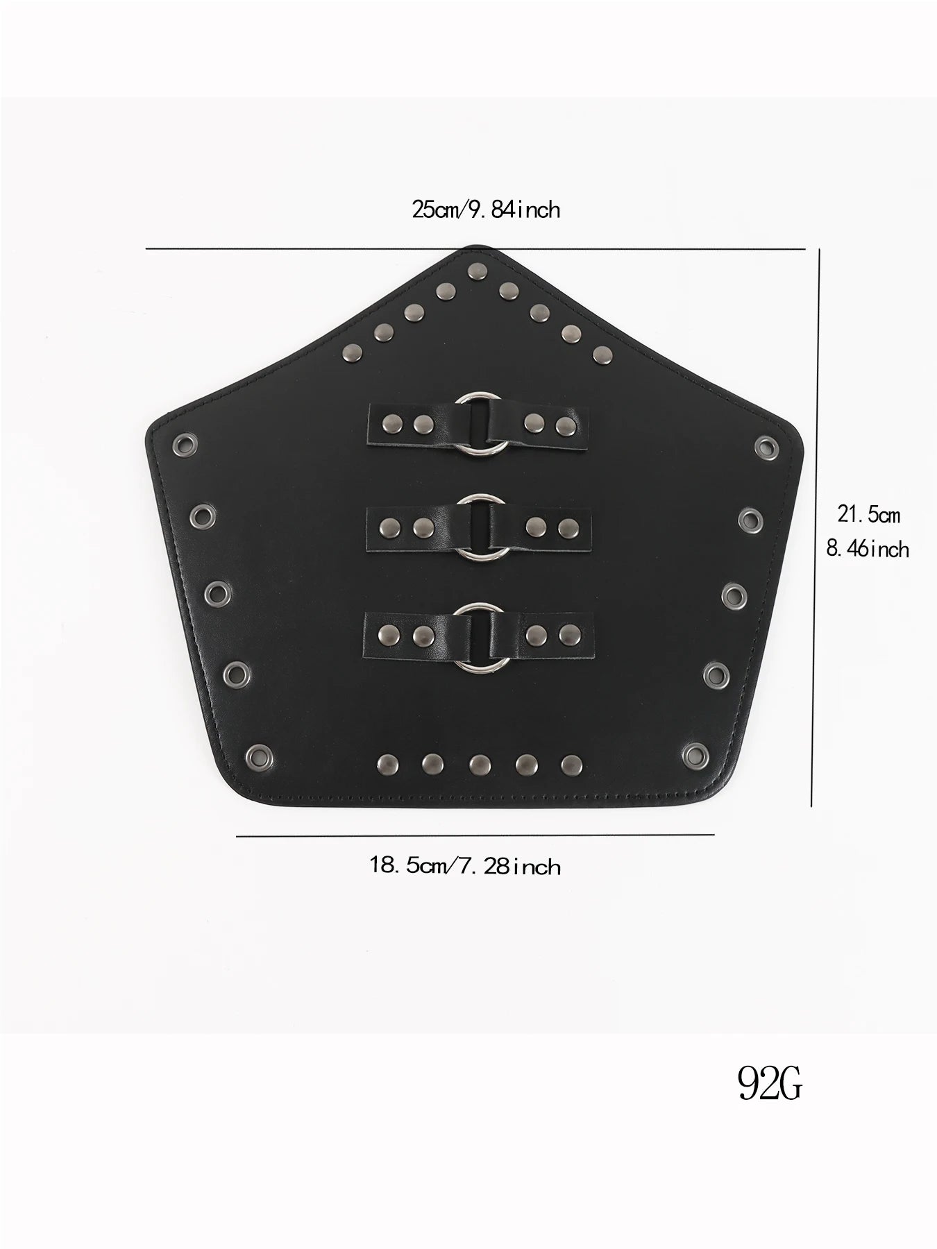 Women's Viking Wristband PU Leather Rivet Wristband Medieval Role Play Costume Cosplay Accessories Celtic Costume