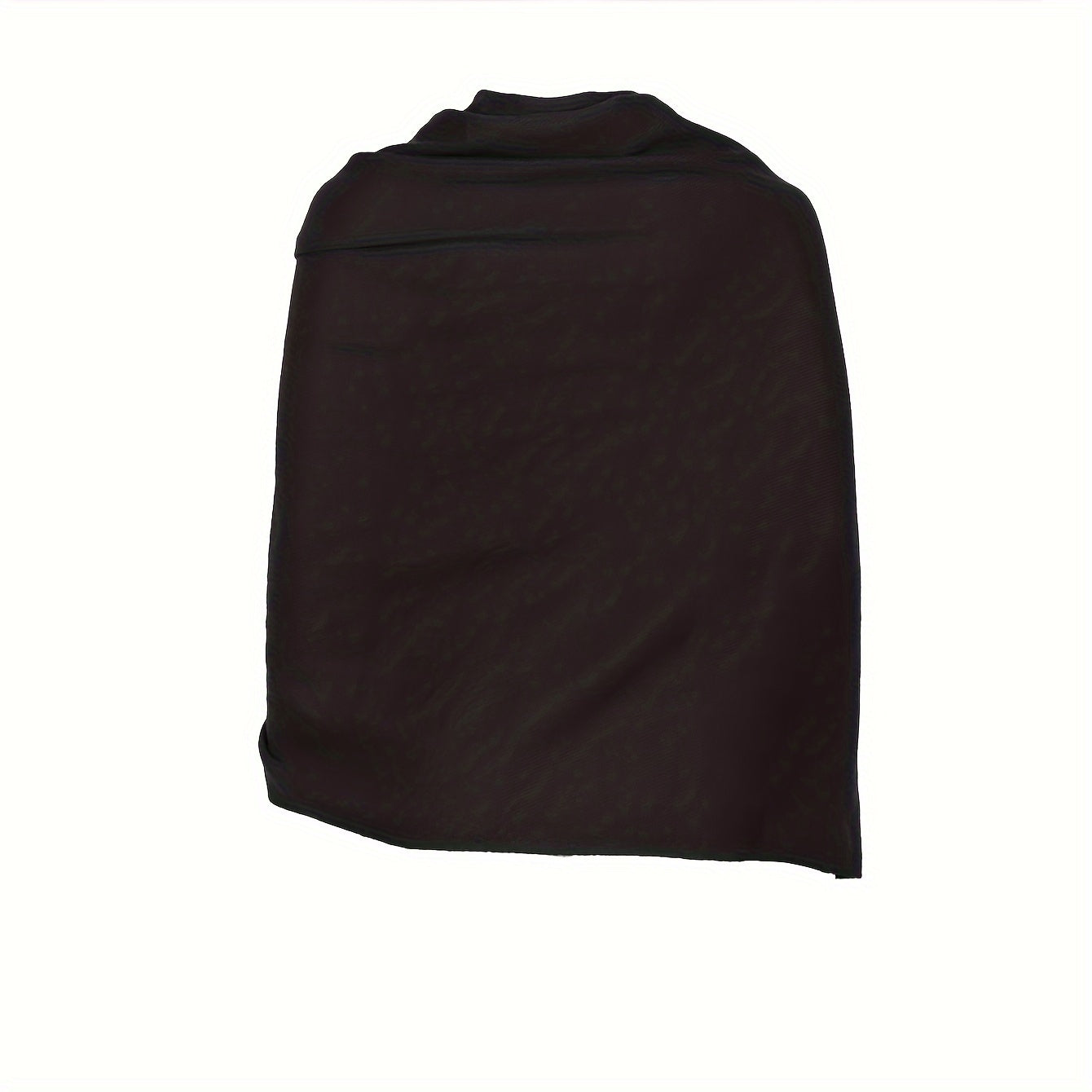 L'VOW Authentic Red Medieval Half Shoulder Cape with Viking Brooch - Durable Polyester, Fringe Detail, Perfect for Men & Women Halloween Cosplay & Renaissance Fairs, Halloween Costumes